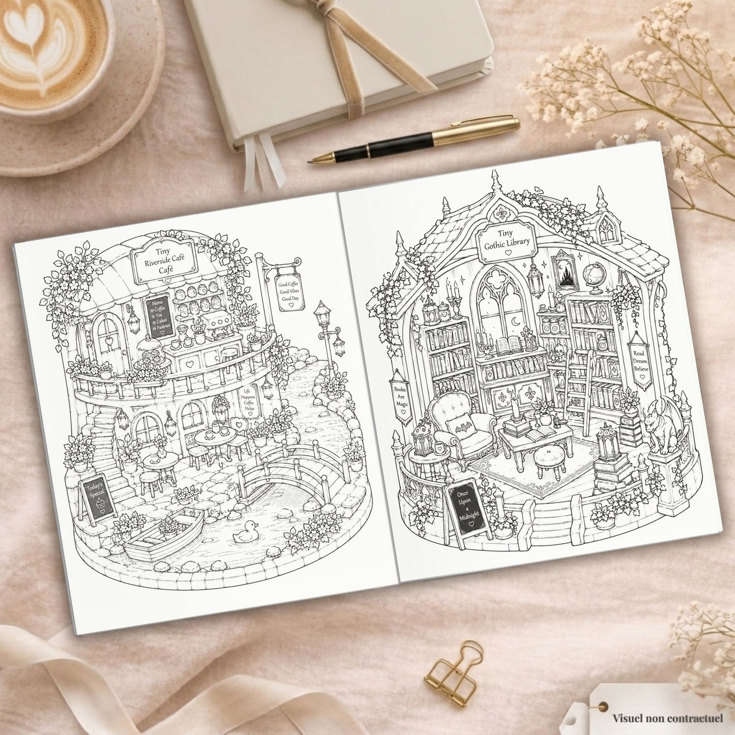 Coloriage Tiny Worlds