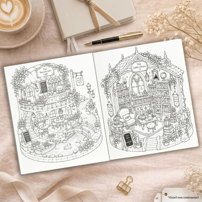 Coloriage Tiny Worlds