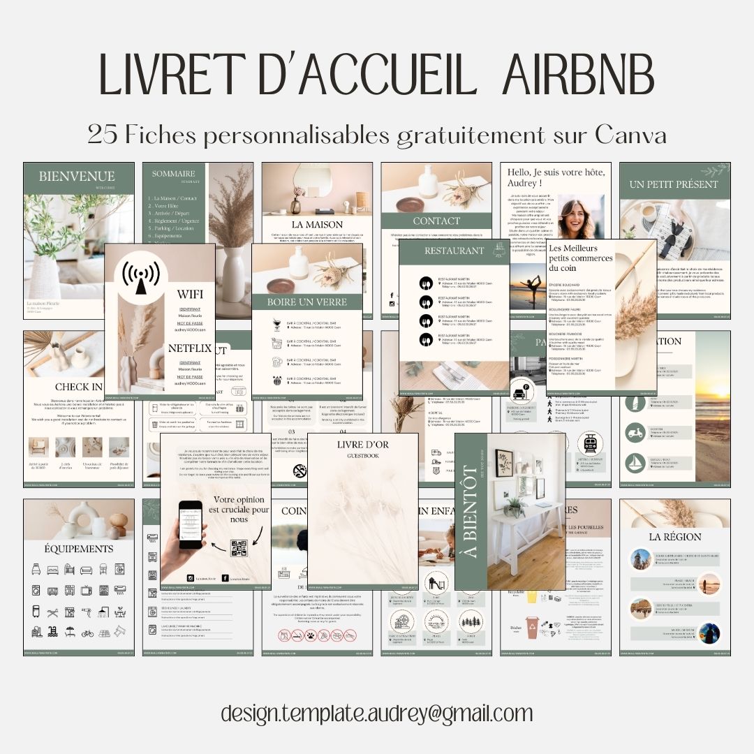 Livret d’accueil Design d'Audrey