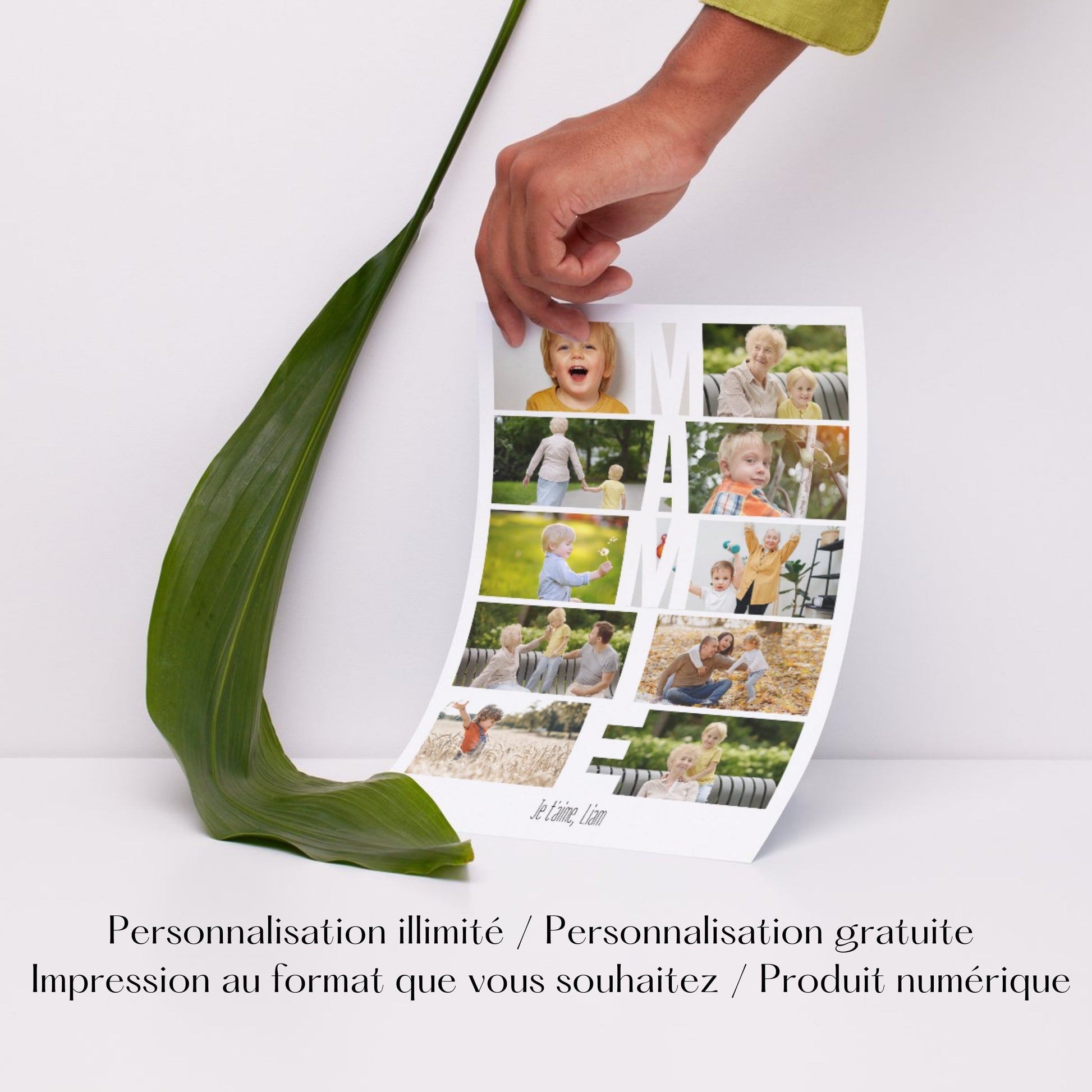 Cadre photos MAMIE Design d'Audrey