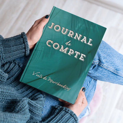 Journal de Compte "vente" Design d'Audrey