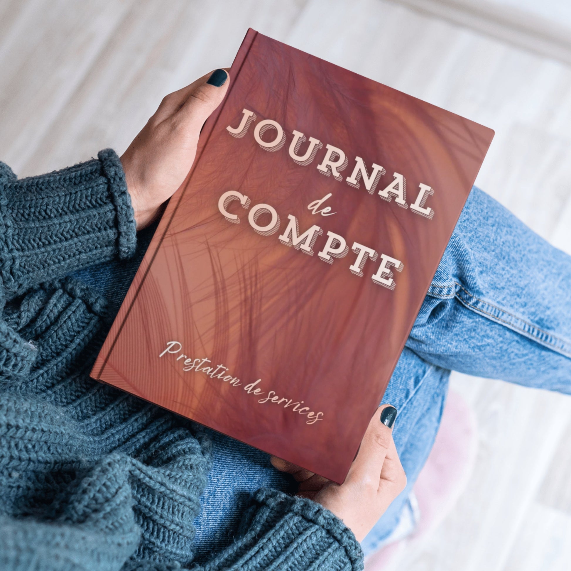 Journal de Compte "Prestation" Design d'Audrey