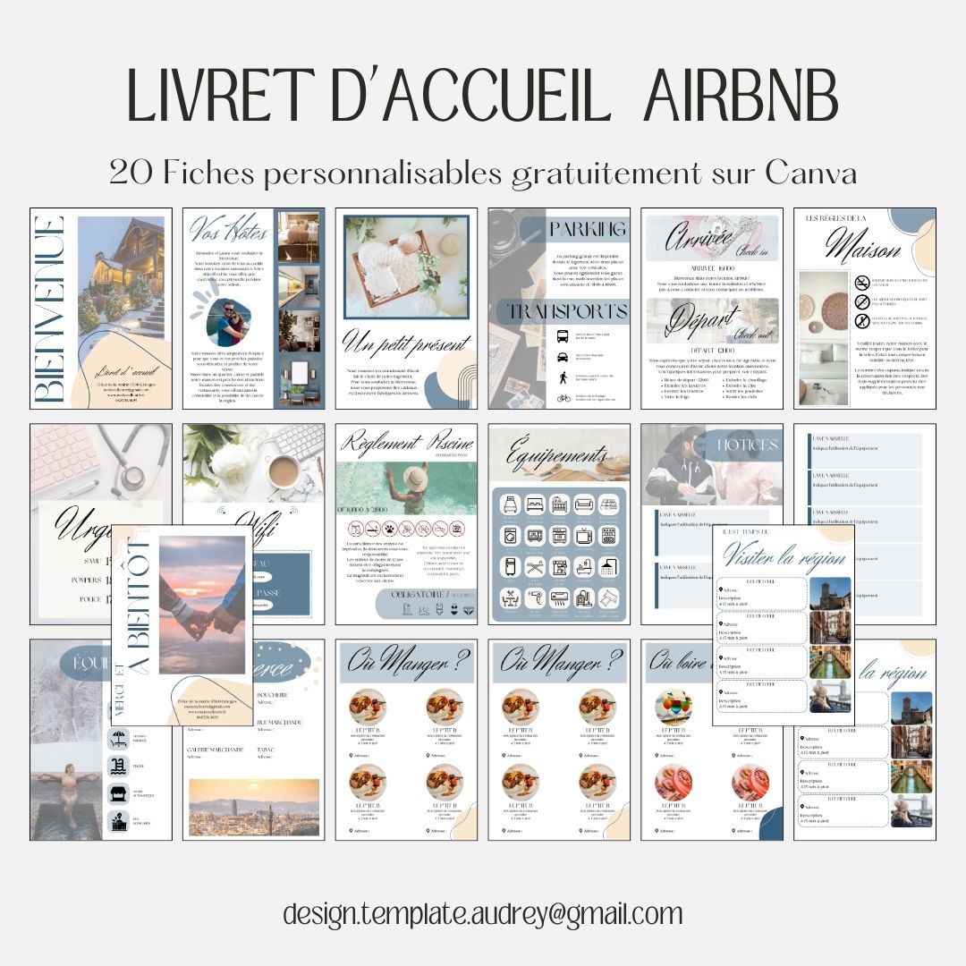 Livret d’accueil Design d'Audrey