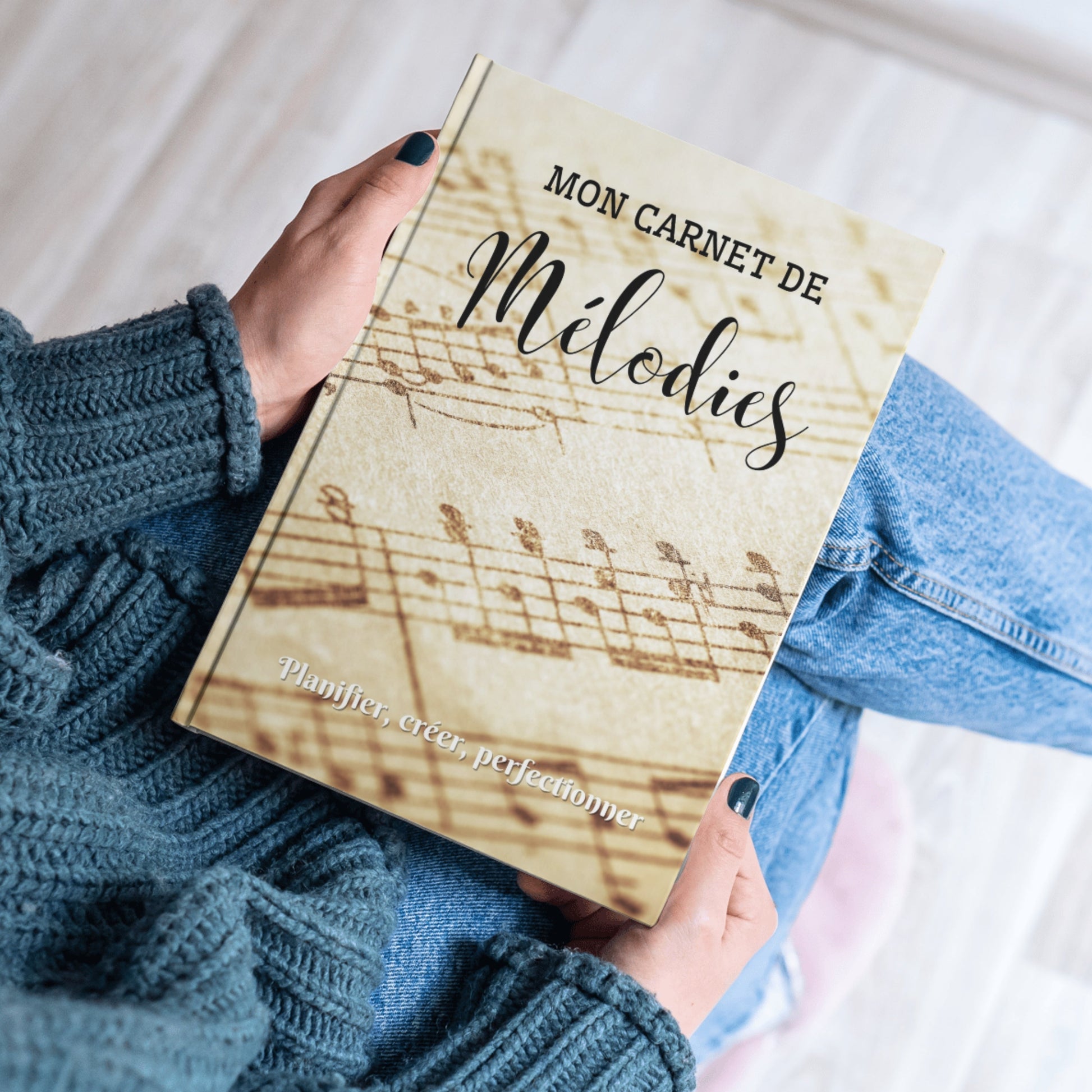 Mon Carnet de Mélodies Design d'Audrey