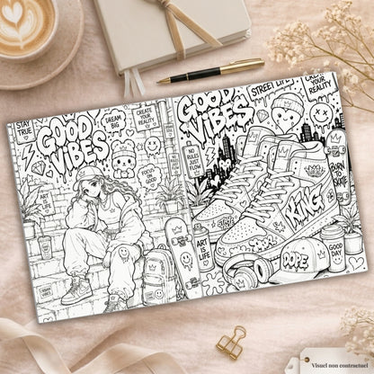Coloriage Street Art