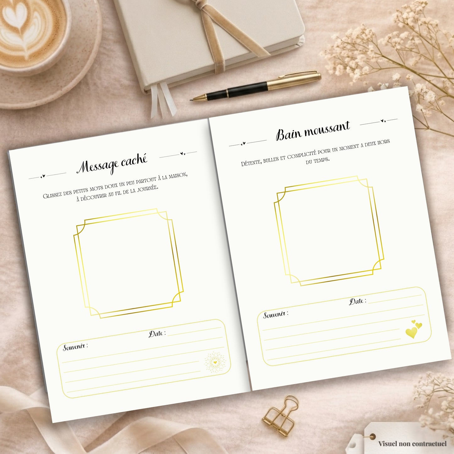 Carnet d’activités pour couple