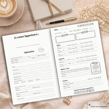Mon Carnet de Liaison Bébé