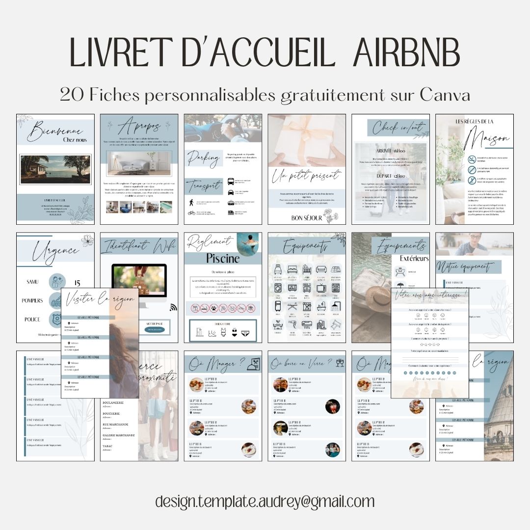 Livret d’accueil Design d'Audrey