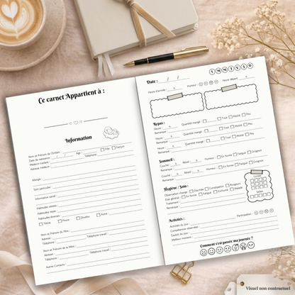 Carnet de Liaison nounou