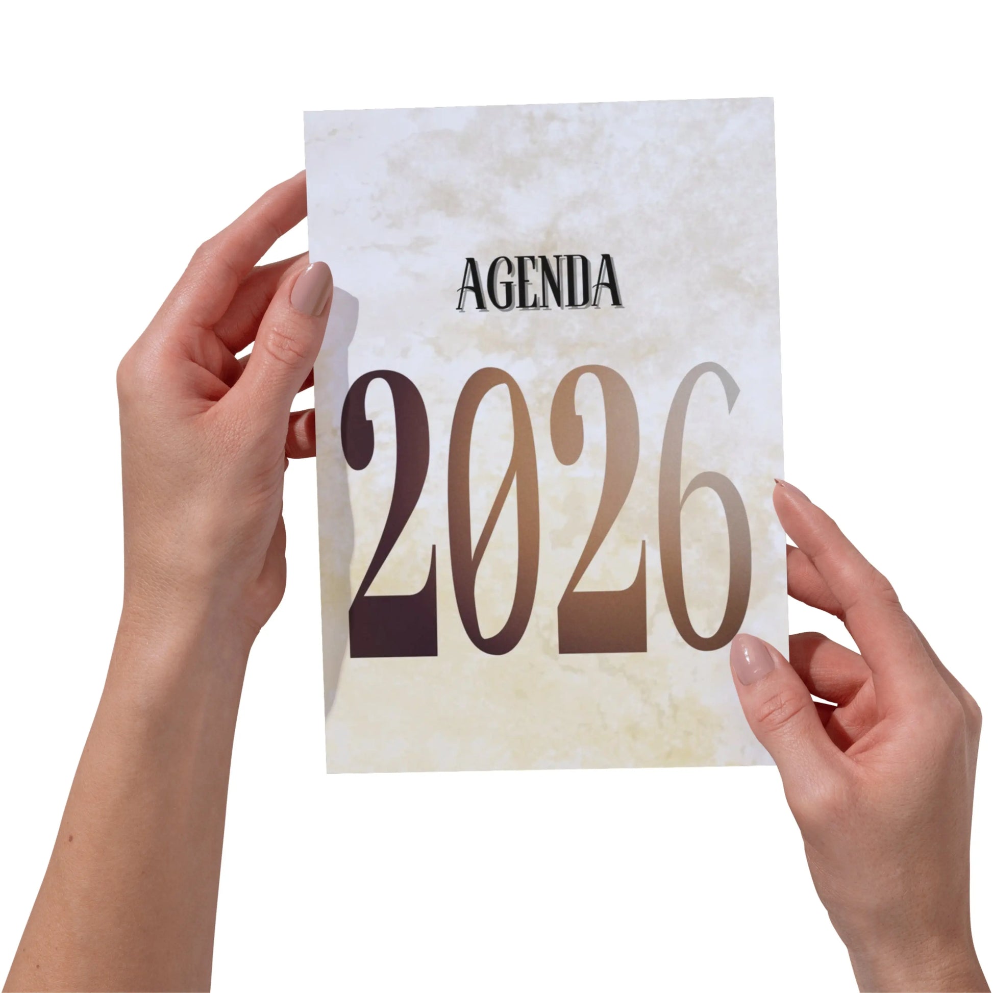Agenda 2026 Grand format Design d'Audrey