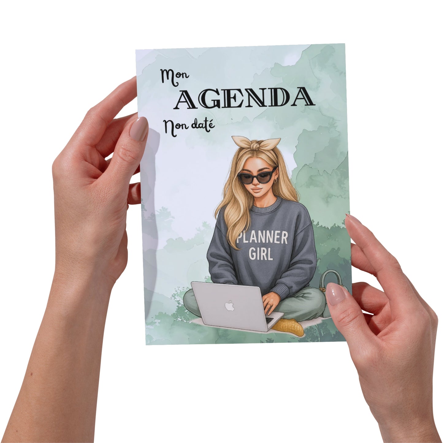 Agenda Semainier Non Daté Design d'Audrey