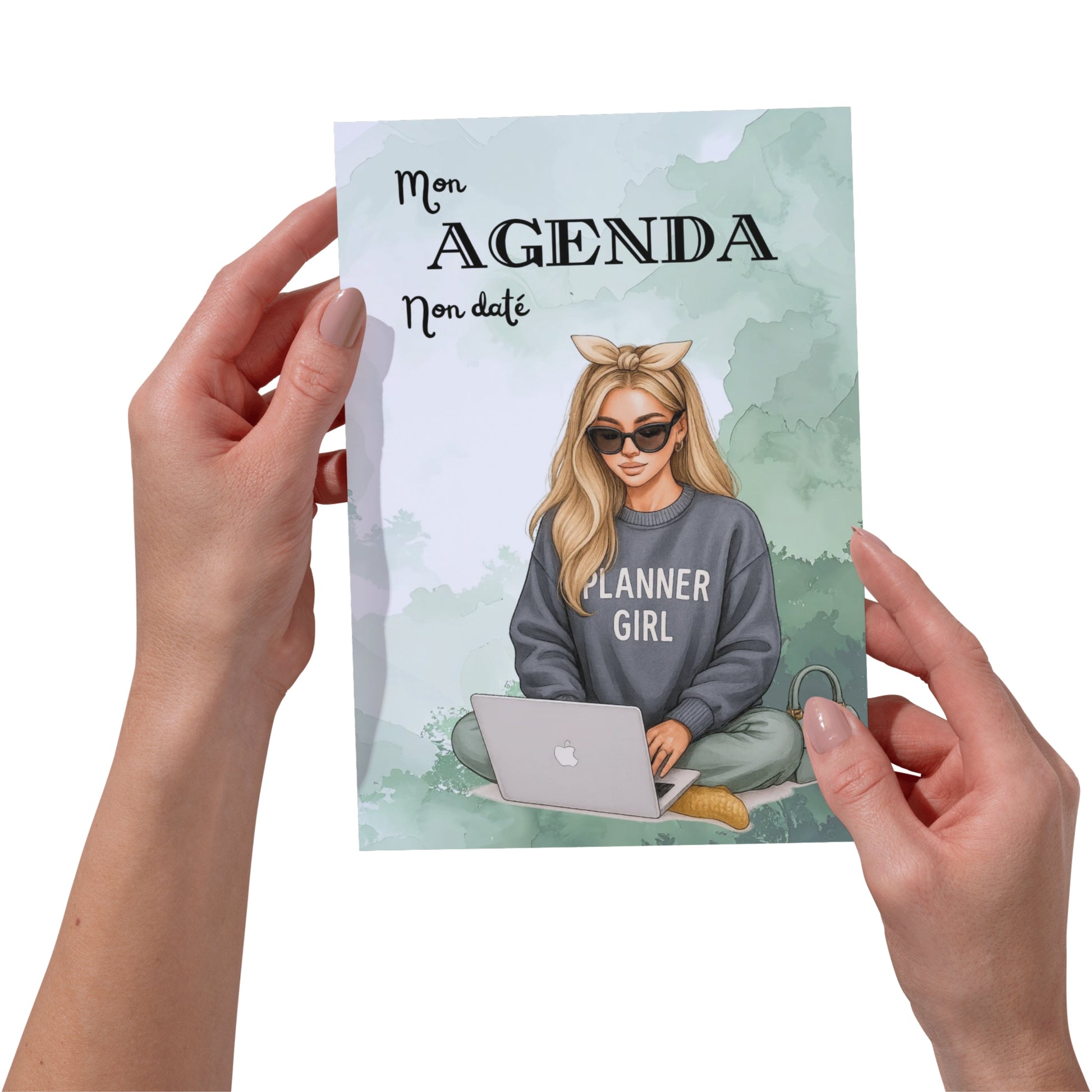 Agenda Semainier Non Daté Design d'Audrey