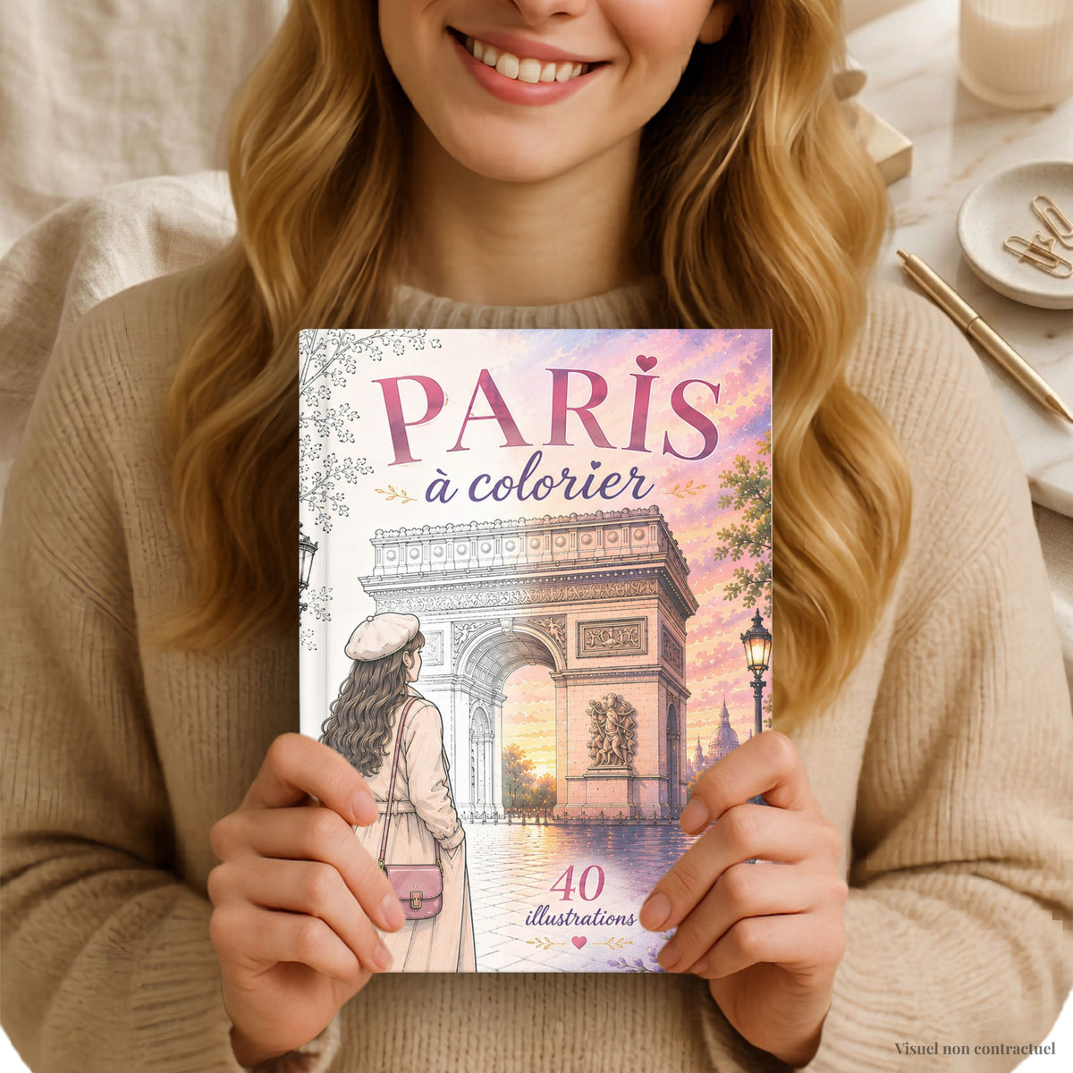 Paris à colorier