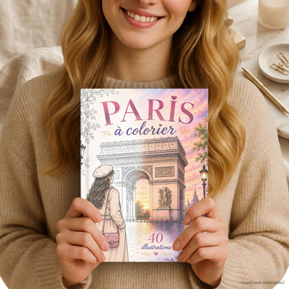 Paris à colorier