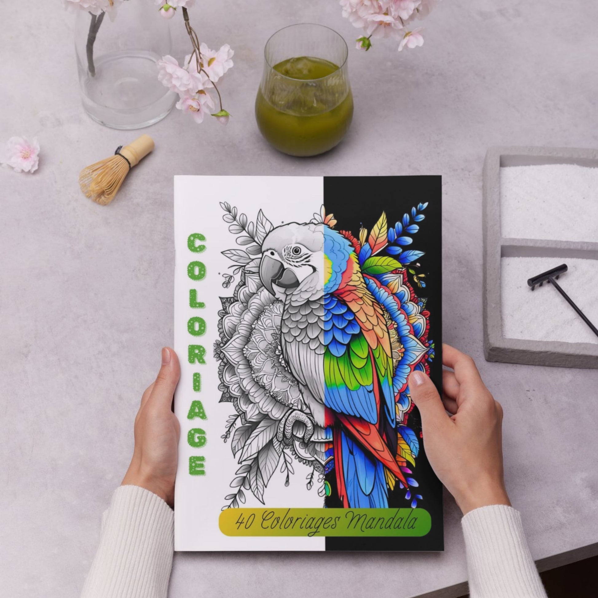 Coloriage Mandala Design d'Audrey