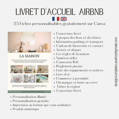 Livret d’accueil Design d'Audrey