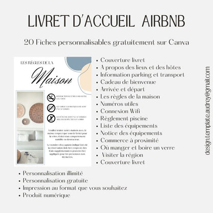 Livret d’accueil Design d'Audrey