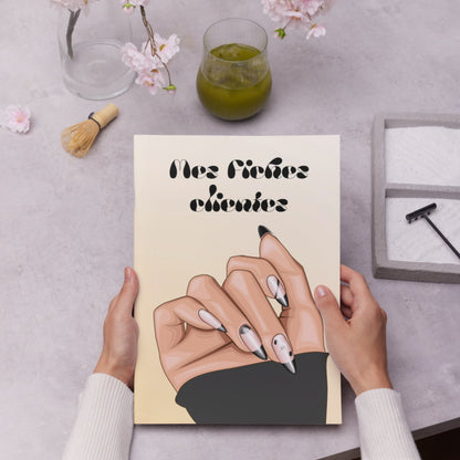 Carnet de Fiches Clientes Design d'Audrey