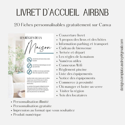 Livret d’accueil Design d'Audrey