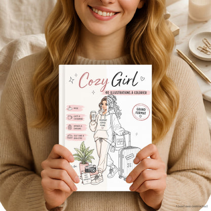 Coloriage Cozy girl