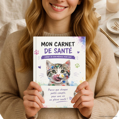 Carnet de santé Médical pour Chat