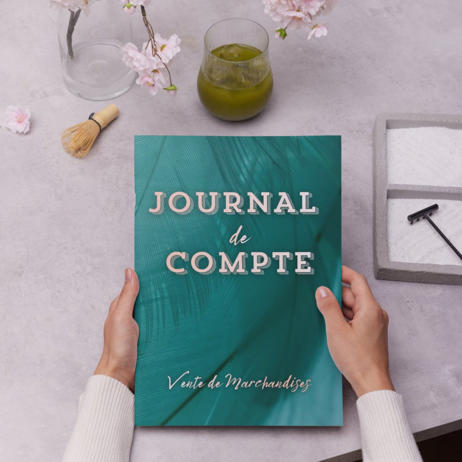 Journal de Compte "vente" Design d'Audrey