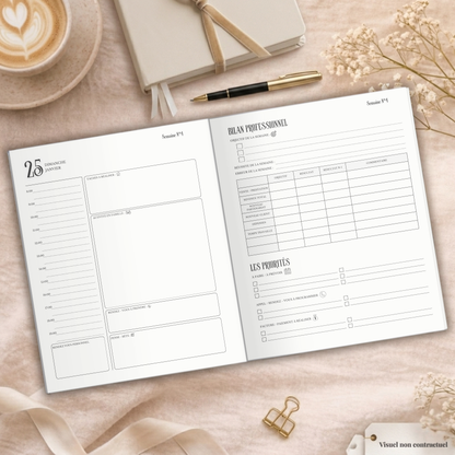 Agenda Professionnel 2026