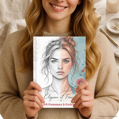 Coloriage Portraits Grand format