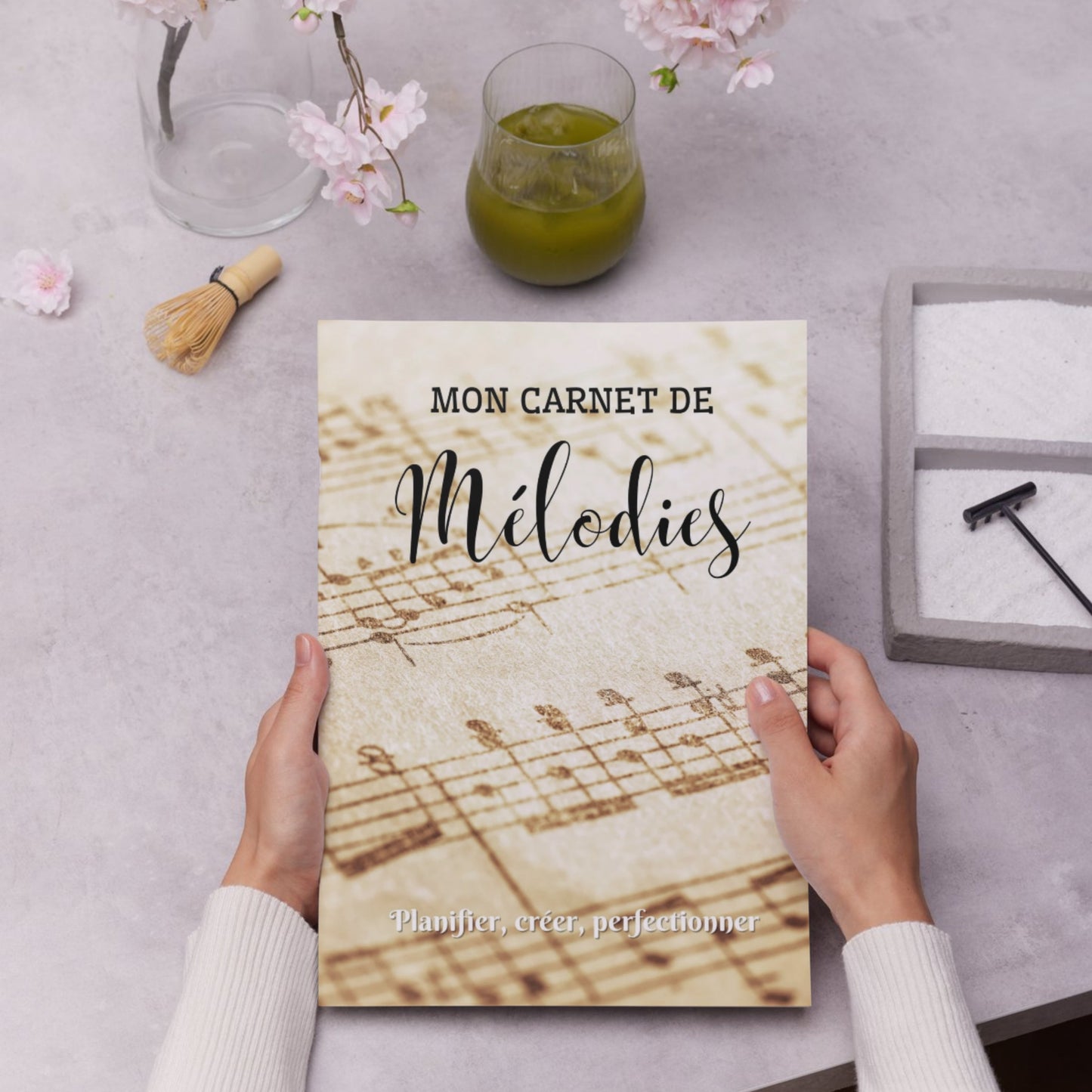 Mon Carnet de Mélodies Design d'Audrey