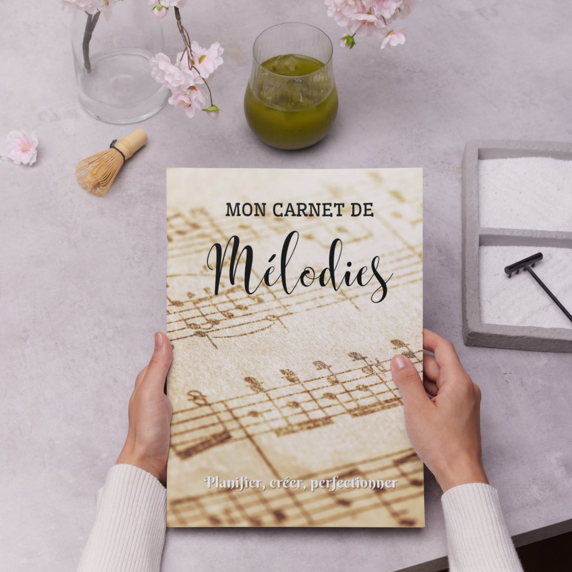 Mon Carnet de Mélodies Design d'Audrey