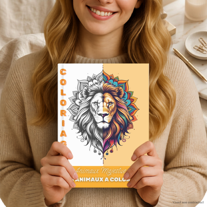 Coloriage Animaux Grand format