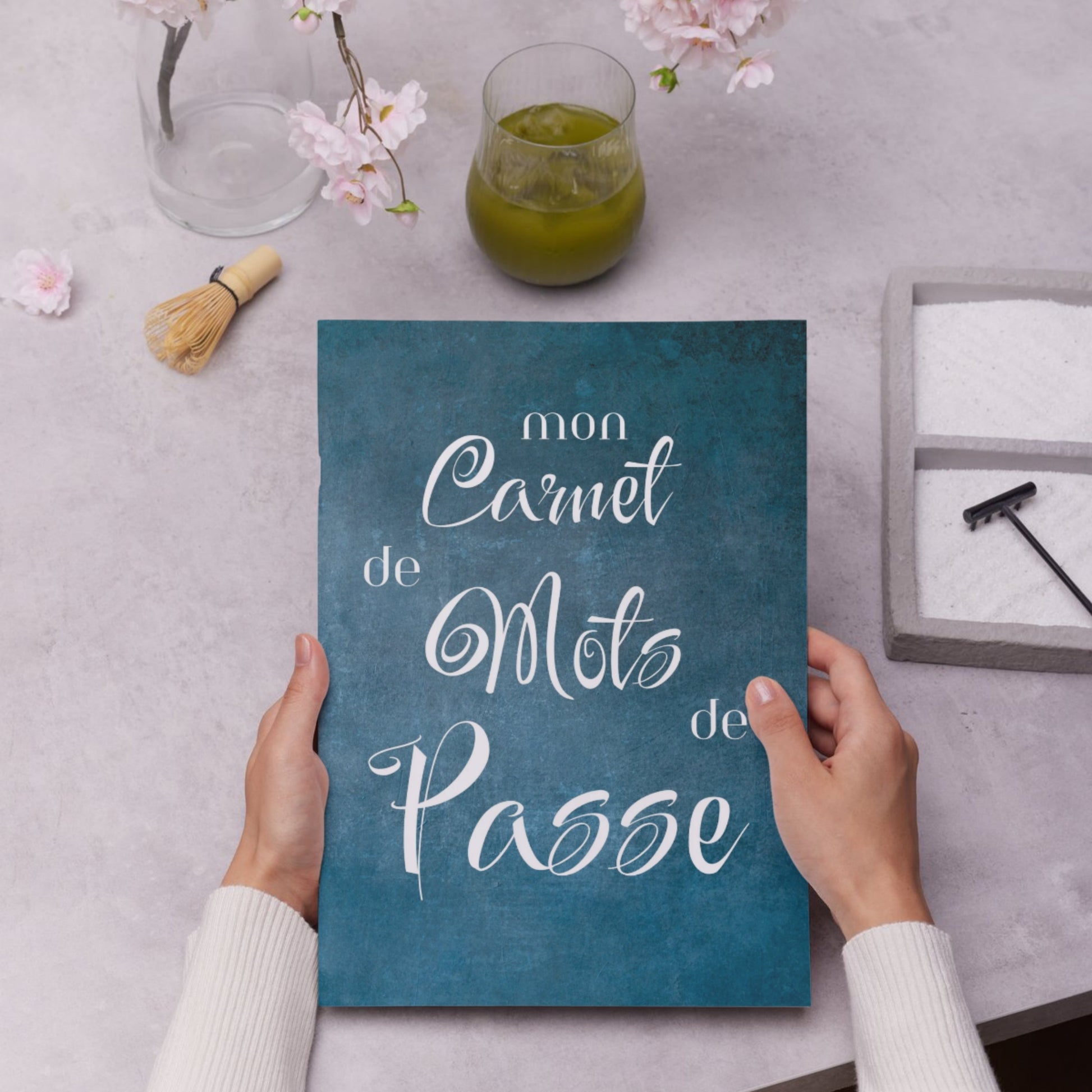 Mon Carnet de Mots de Passe Design d'Audrey