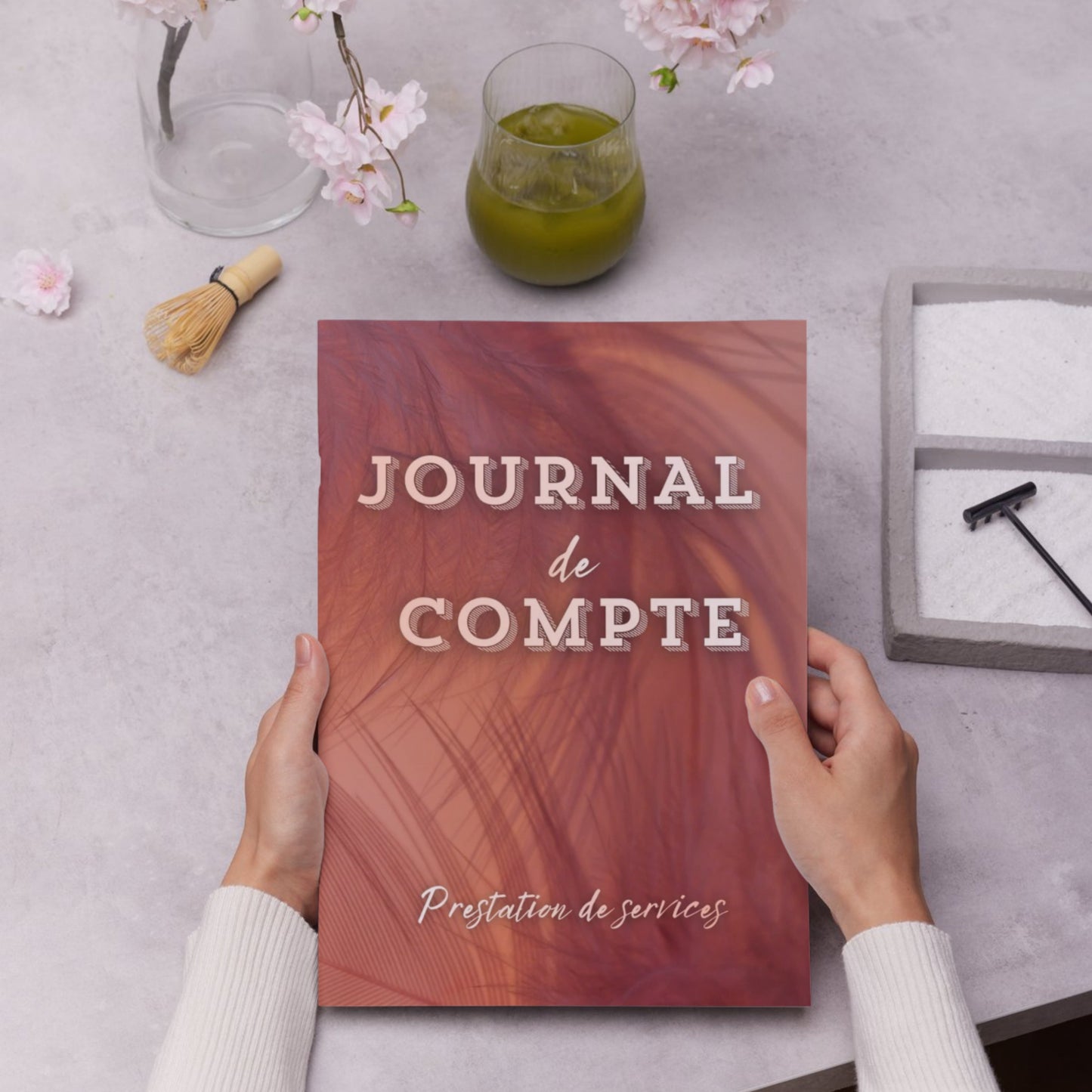 Journal de Compte "Prestation" Design d'Audrey