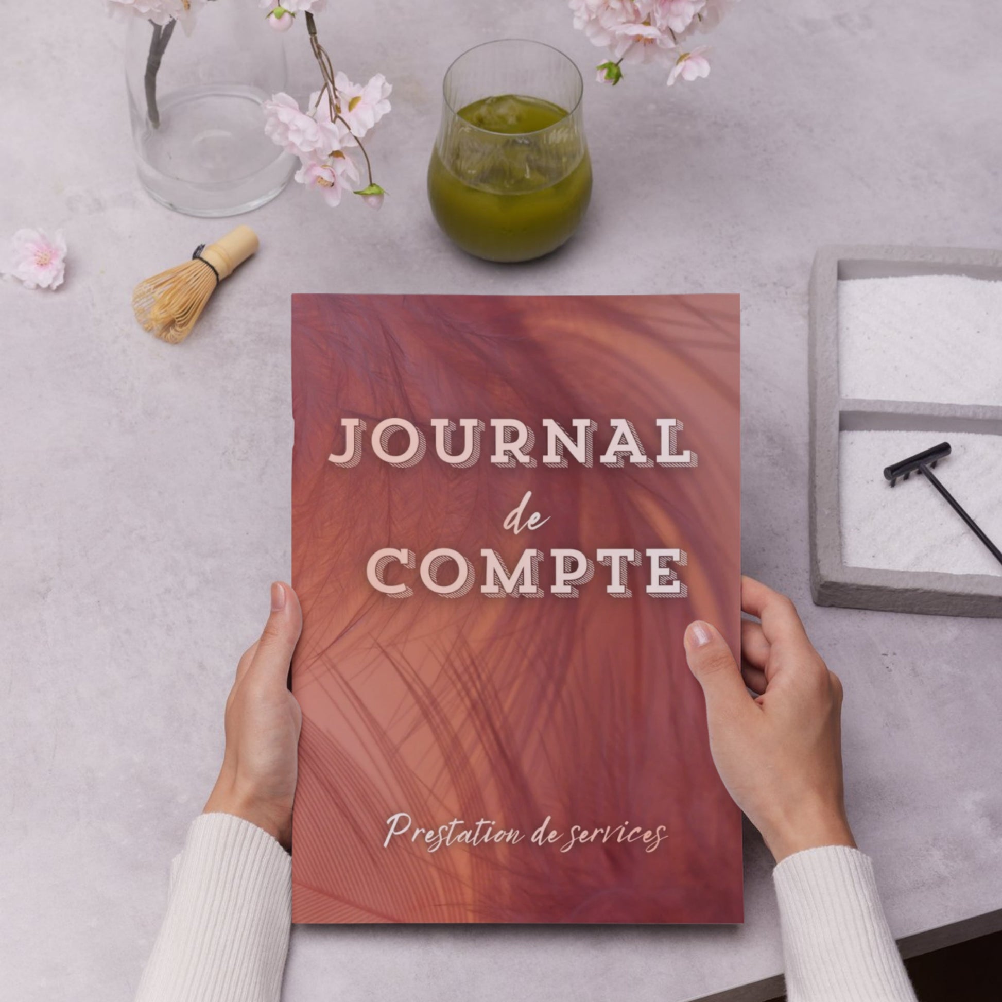 Journal de Compte "Prestation" Design d'Audrey