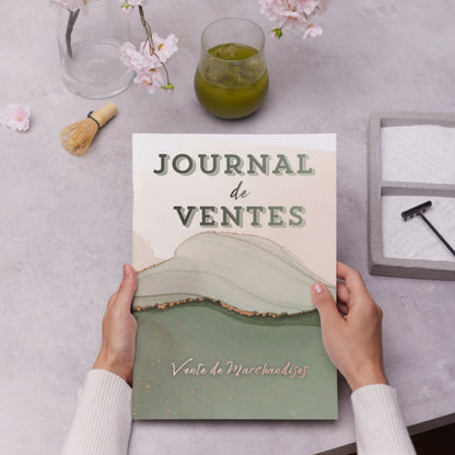 Carnet de Suivi des Ventes Design d'Audrey