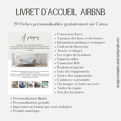 Livret d’accueil Design d'Audrey