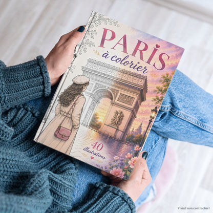 Paris à colorier