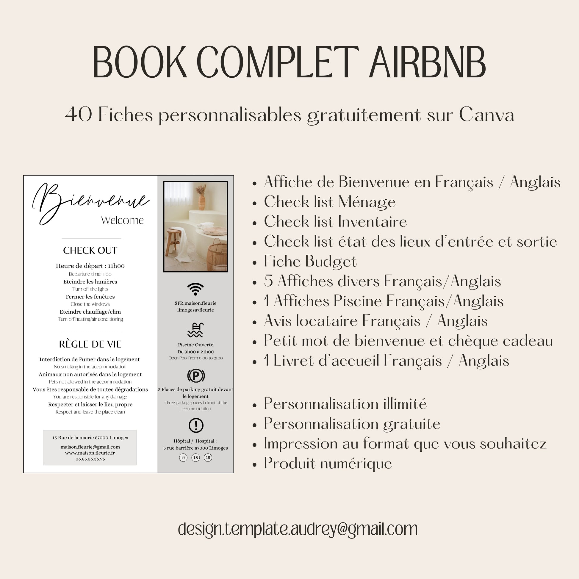 Maxi Pack + livret Design d'Audrey