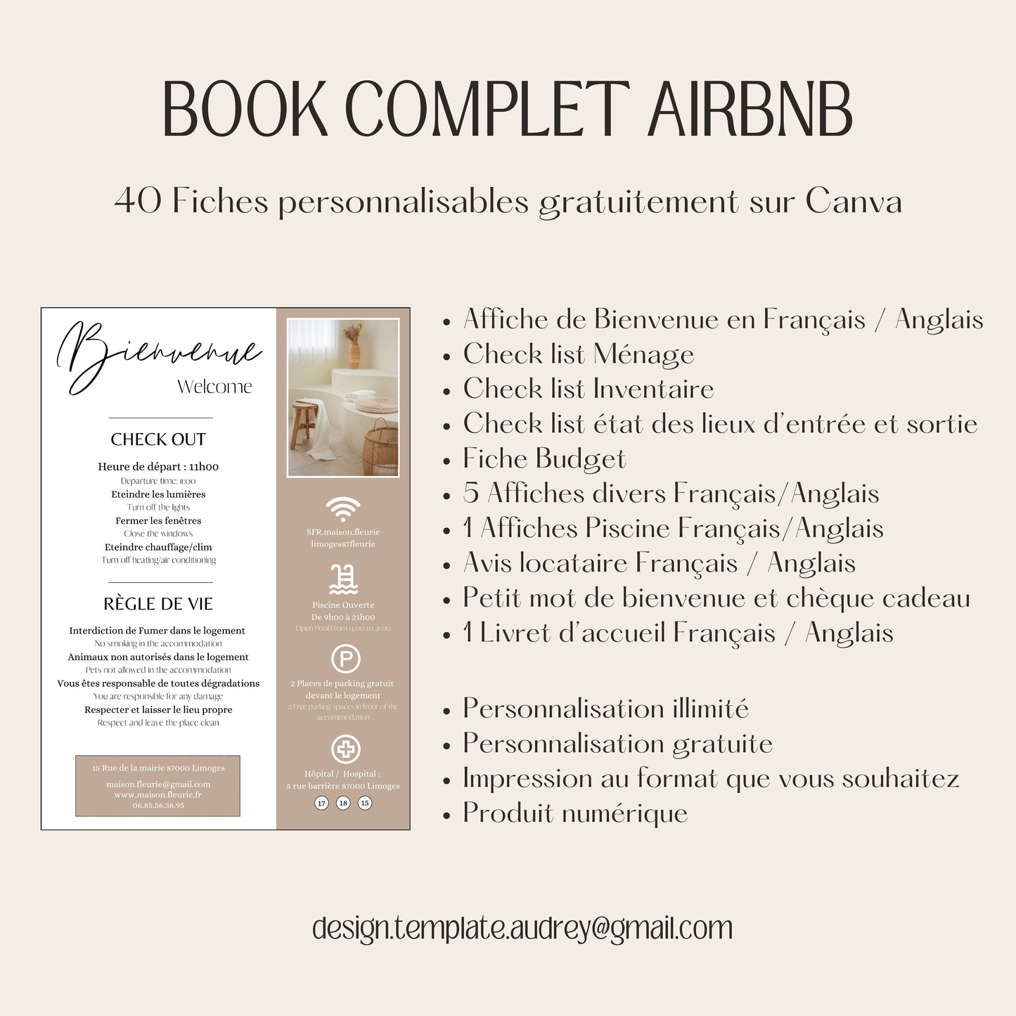 Maxi Pack + livret Design d'Audrey