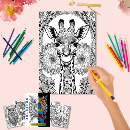 Coloriage Mandala Design d'Audrey