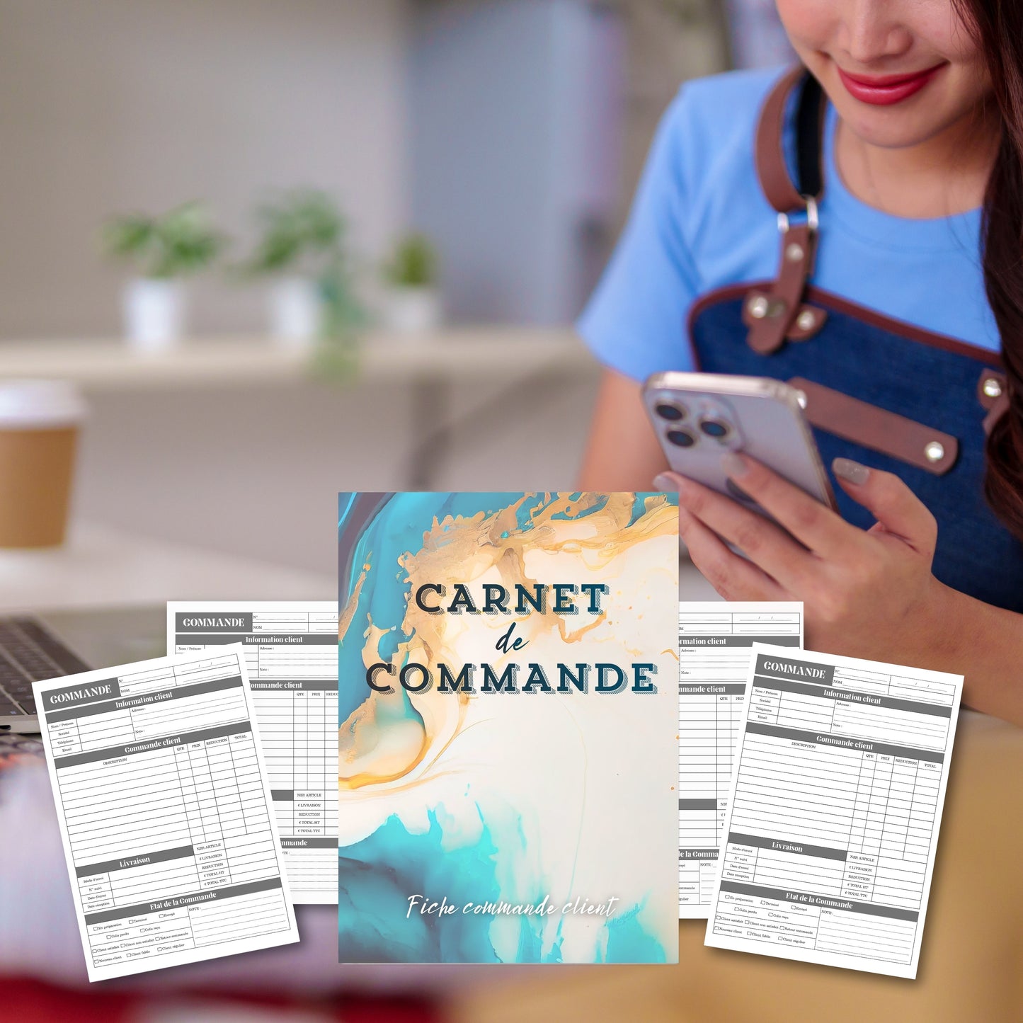 Carnet de Commandes Design d'Audrey