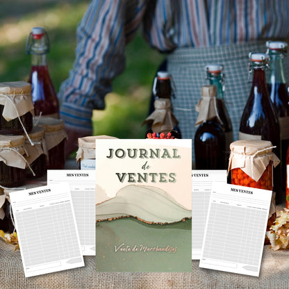 Carnet de Suivi des Ventes Design d'Audrey