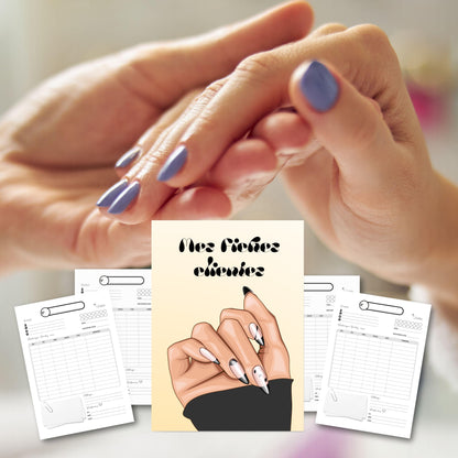 Carnet de Fiches Clientes Design d'Audrey