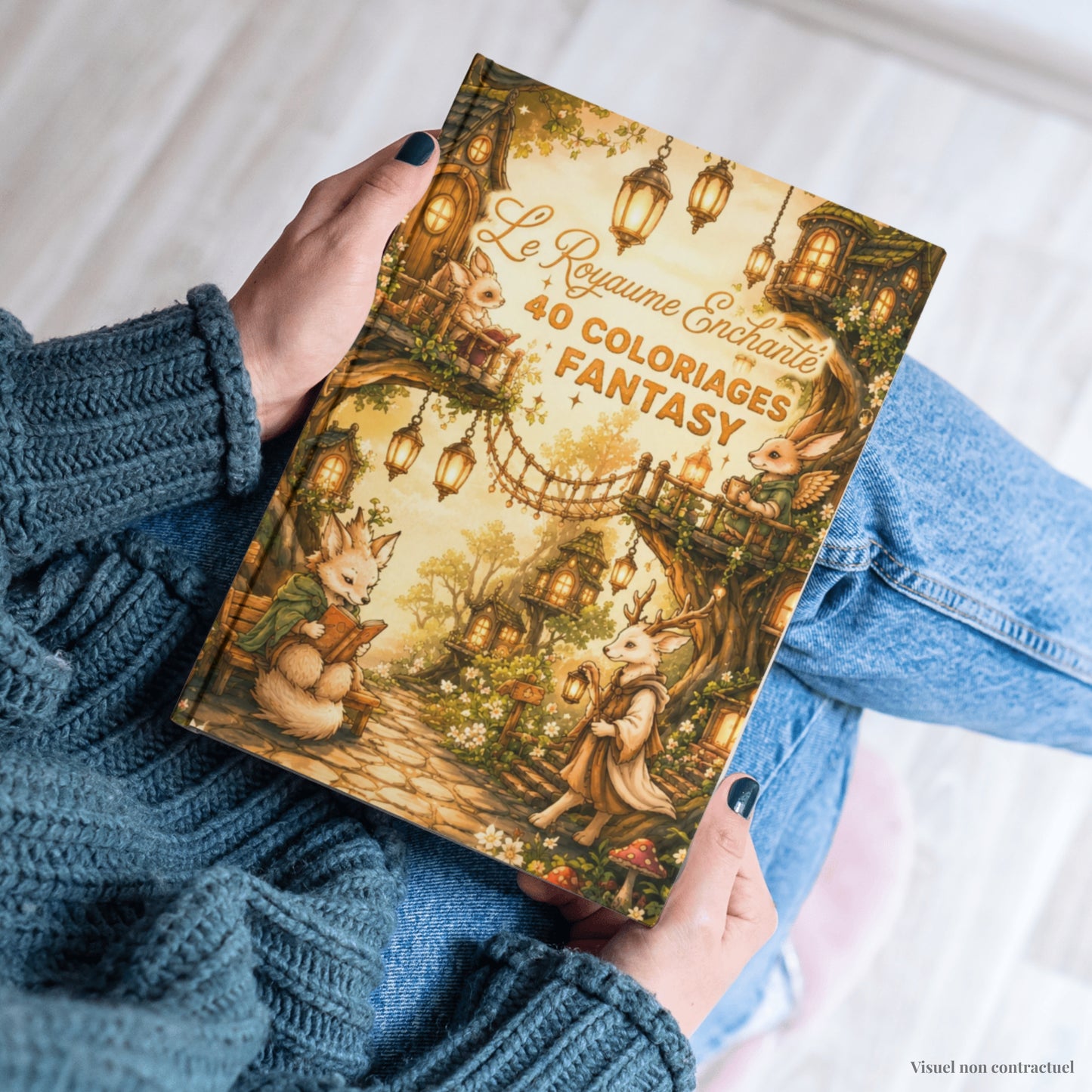 Coloriage Enchanté et Fantaisie