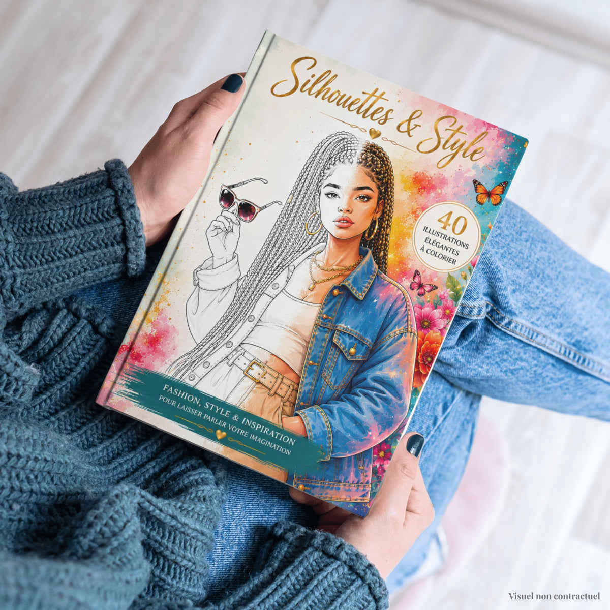 Coloriage Silhouettes & Style