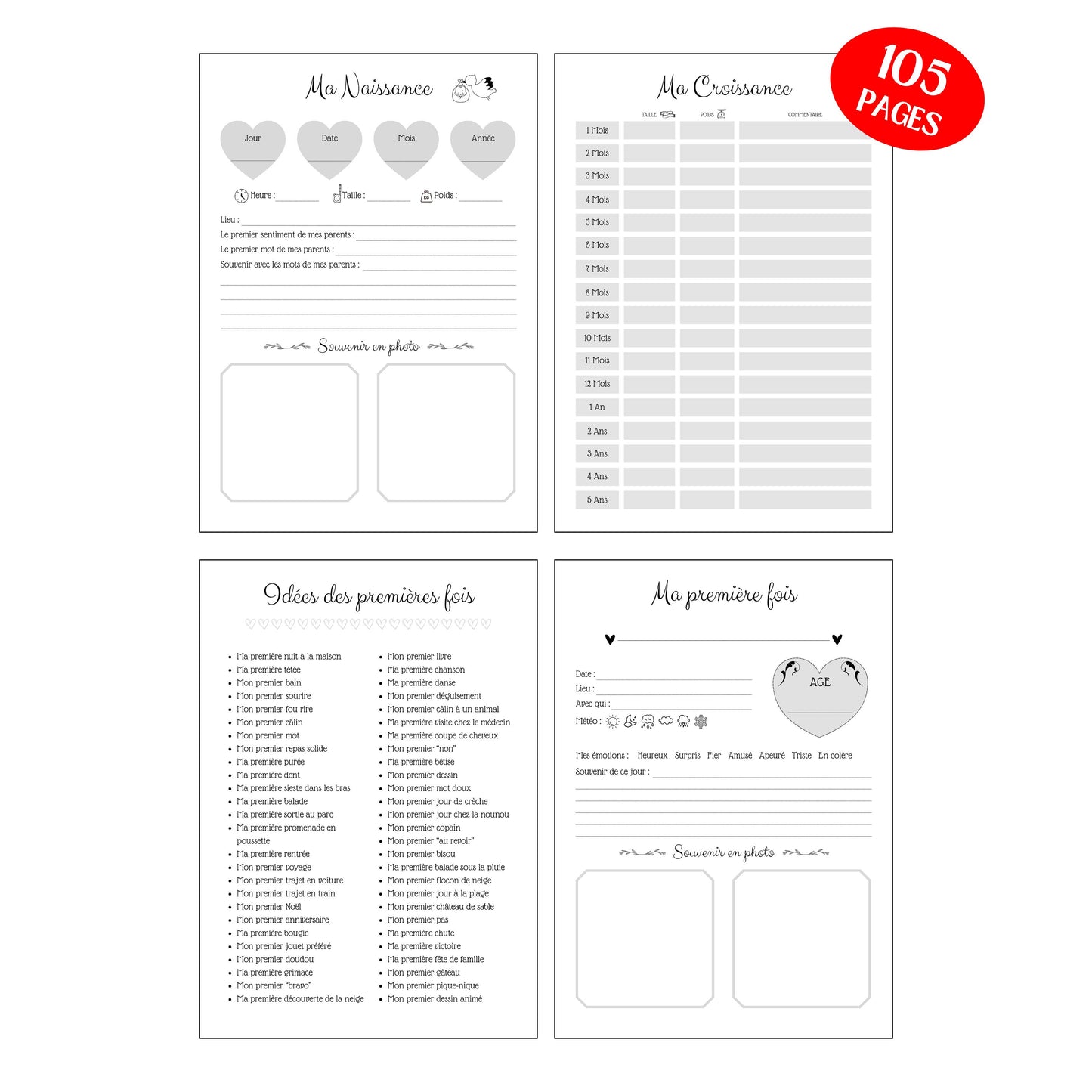 Mon livre de naissance