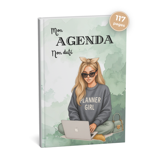 Agenda Semainier Non Daté