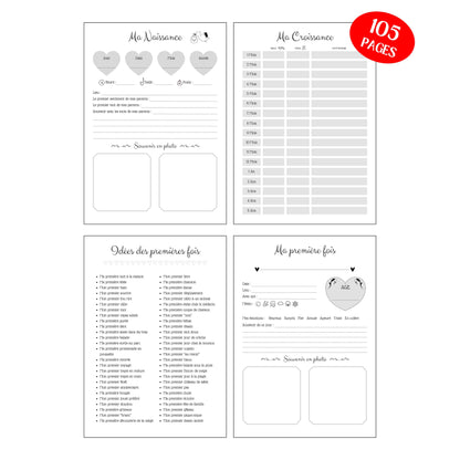Les premières fois de mon enfant Design d'Audrey