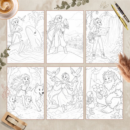 Coloriage Contes et Merveilles