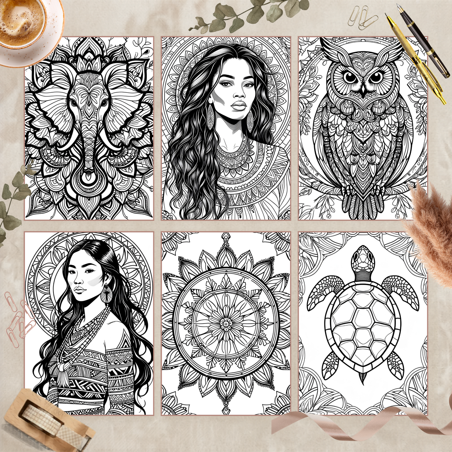 Coloriage Mandala